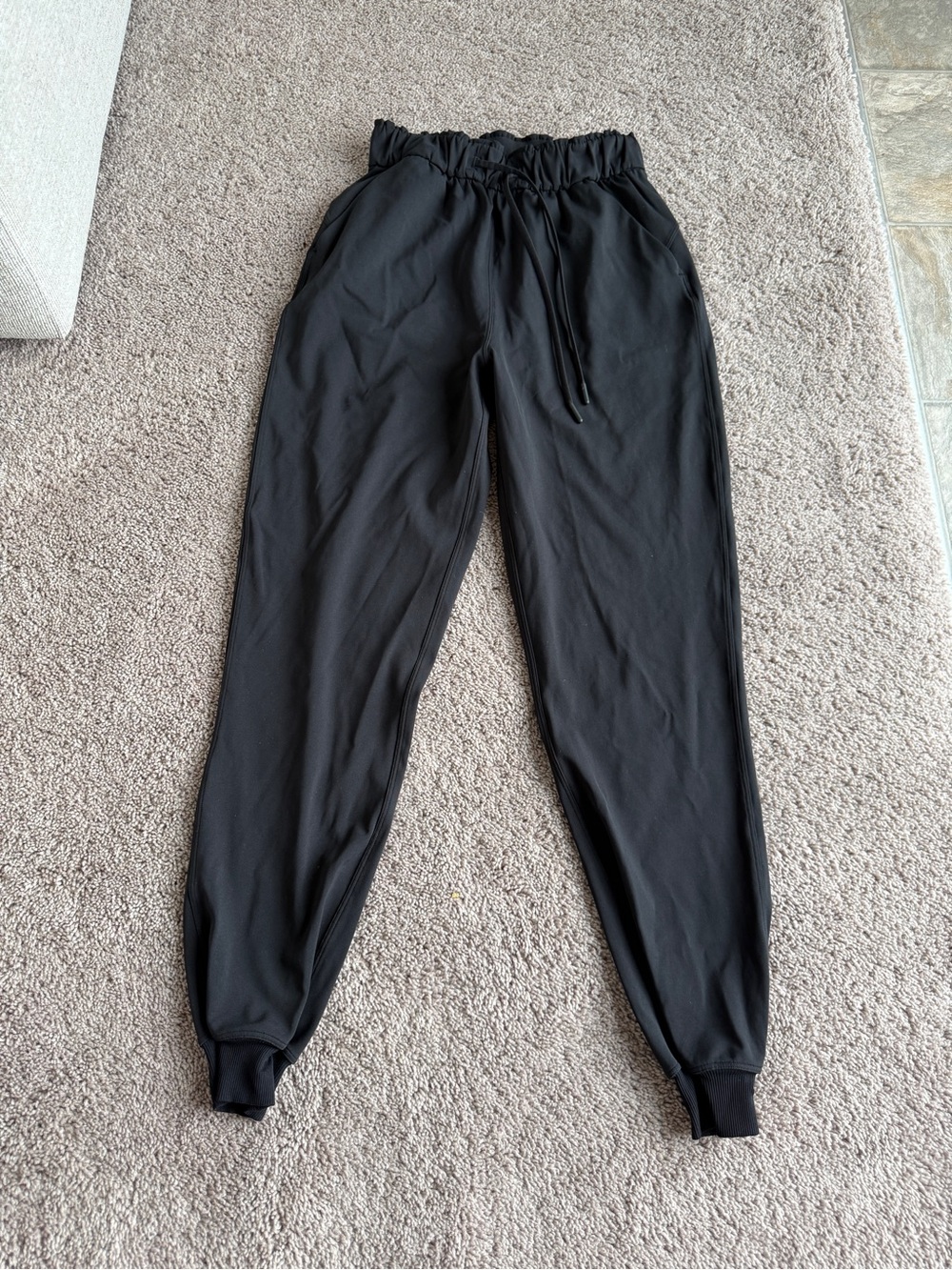 lululemon athletica Black Track Joggers